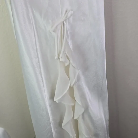 Oscar de la Renta  Chemise Ruffle Details At Neckline Size XL NwOT. - Picture 5 of 9